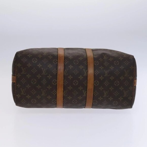 LOUIS VUITTON Monogram Keepall Bandouliere 45 Boston Bag M41418 LV Auth BD616 - Picture 6 of 15